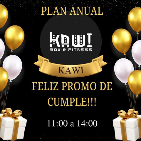 Plan Anual - Promo de Cumpleaños